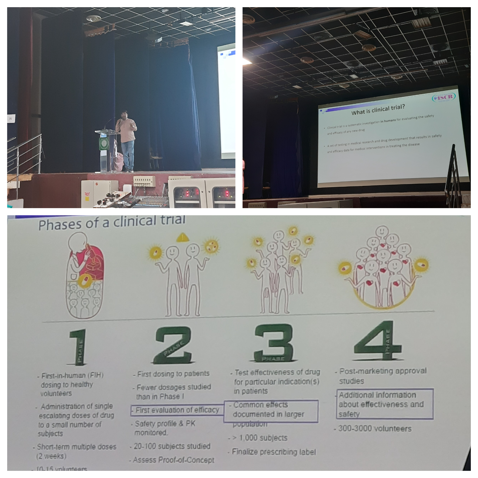 Seminar on 'Advanced Clinical trials designs and concepts' by Prof.C S. Mujeebuddin,Founder and CEO Clinosol Research Private Ltd on 26.08.2023 at BNPCW